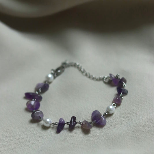 Bracelet améthyste
